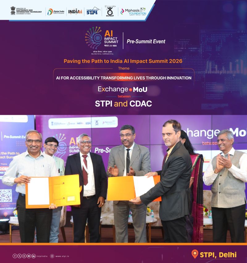 STPI and C-DAC Collaborate on AI Innovation Image