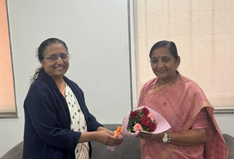 Meeting with Member of Parliment-Bhavanagar-Smt.Nimuben Bambhaniya 2026